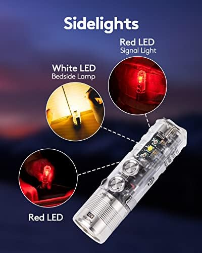 RovyVon A28 G2 EDC RechargeablePocketFlashlight - 1000lumens Compact Design for Daily Carry