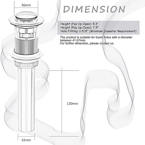 Sturdy Aesthetic advocate for Sink Drain