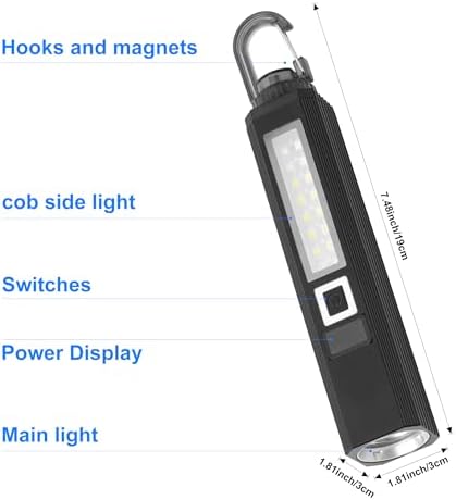 YCeru Super Bright Rechargeable LED Flashlight