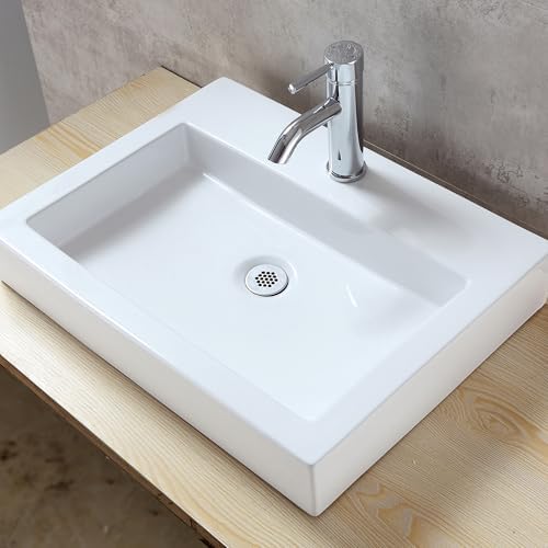 Luxier Vessel Sink Grid Drain Stopper Brushed Gold