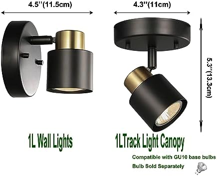 Adjustable Wall Mount Tracker 2-Pack