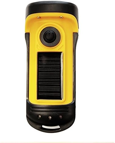 Hand-Crank Solar Flashlight for Survival