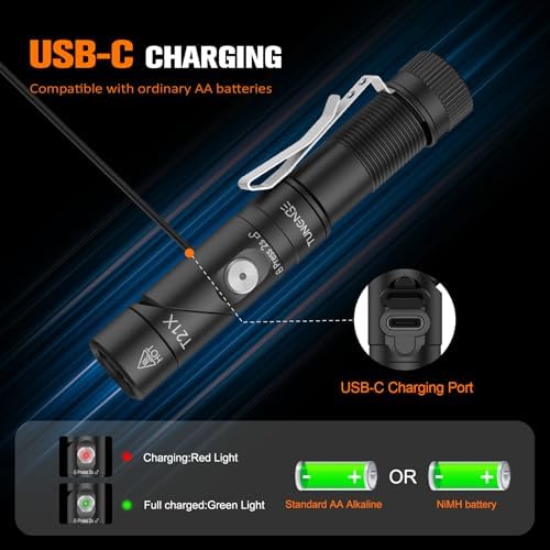 T21X 1400 High Lumen Rechargeable Flashlight