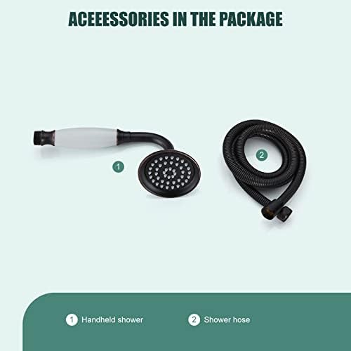 Heyalan Ceramic Handle Handheld Shower Sprayer