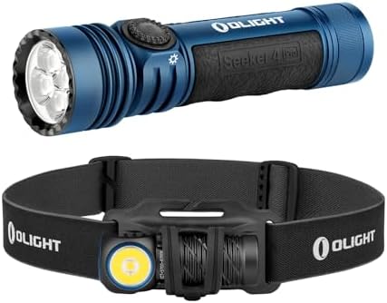 OLIGHT Seeker 4 Pro Rechargeable Flashlight Lights Up Any Night