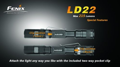 Fenix LD22 Flashlight Black