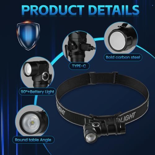 Ultrafire 1000LM Led Flashlight D232 Headlamp Flashlight
