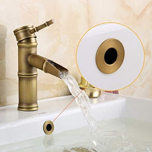 HOYOJU Sink Basin Trim Overflow Brass Insert 2 PCS