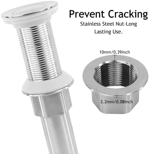 Premium Anti-Clogging Bathroom Sink Drain