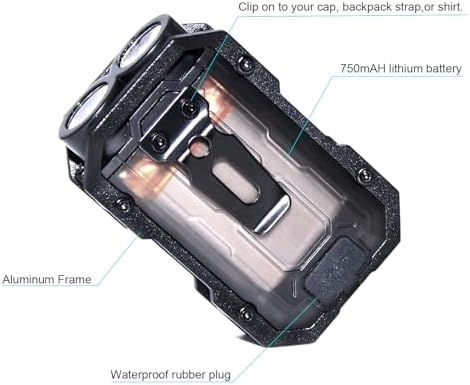Sunderpower Pocket Keychain Lights with Lanyards Flashlight