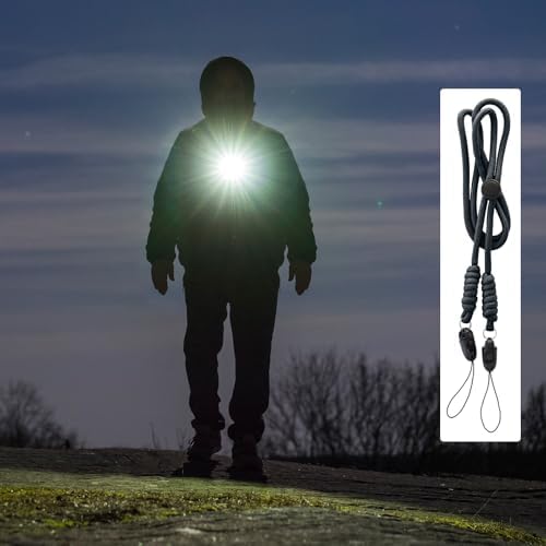 ATuMan Hands-Free Magnetic Camping Hiking EDC Flashlight Magnetic Clamp Rechargeable 270LM