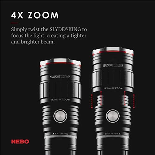 High Intensity COB Work flashlight - 500 Lumen with Dual Red Modes