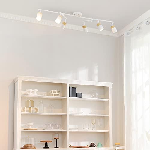 Cozy 6-Light Track Bar with Adjustable Pivoting Heads