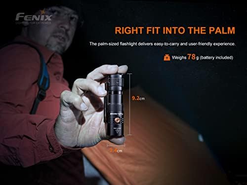 Fenix PD25R 800 Lumen LED Flashlight Bundle