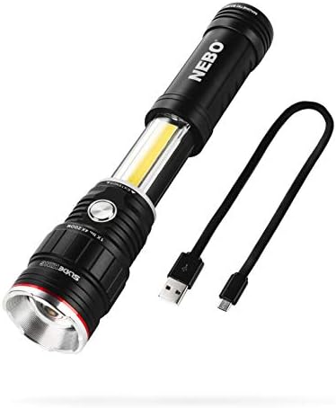 High Intensity COB Work flashlight - 500 Lumen with Dual Red Modes