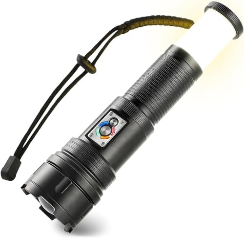 ULTRAFIRE Tactical Flashlight with Camping Lantern