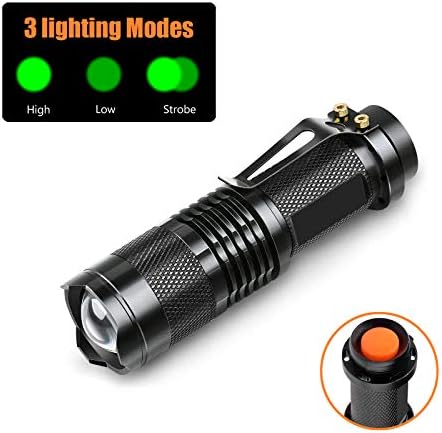Green light flashlight