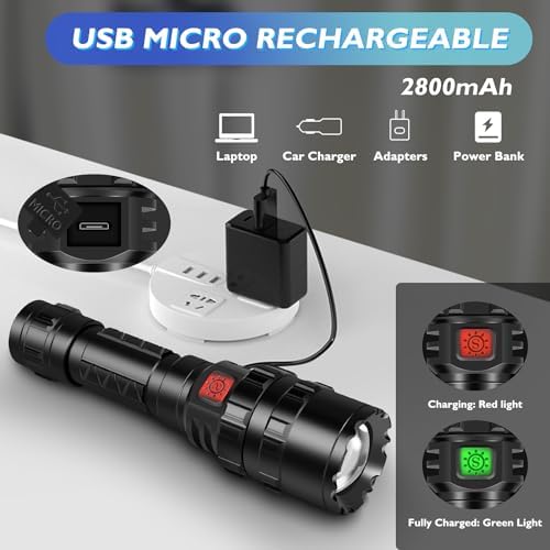 High-Performance Tactical Flashlight