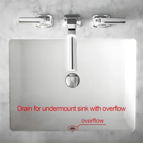 Yodel Bathroom Sink Drain with Overflow