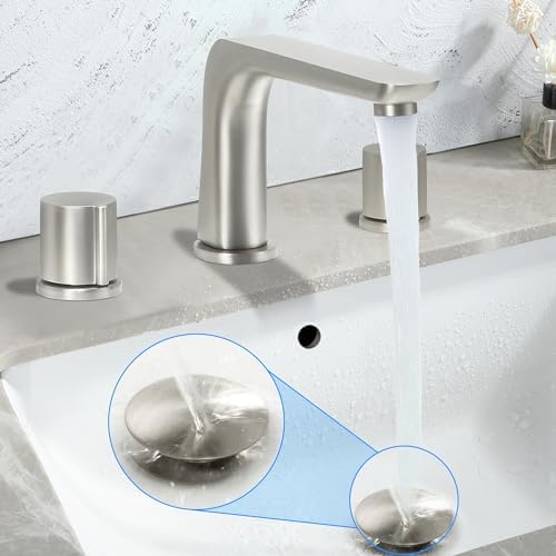 SKOWLLBathroom Sink Drain Stopper with Overflow