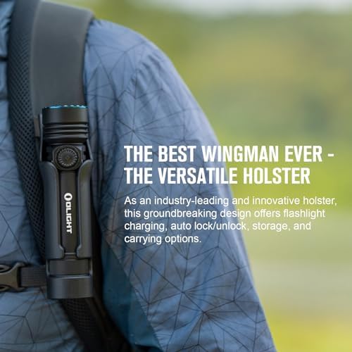 OLIGHT Seeker 4 Pro Rechargeable Flashlight with Perun 3 Headlamp