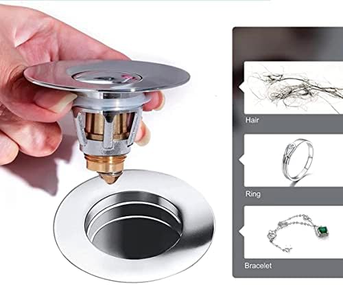 ZETHYR Street 2 in 1 Sink Stopper for Improved Hygiene