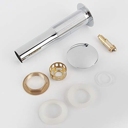 Durable Polished Chrome Pop Up Sink Drain