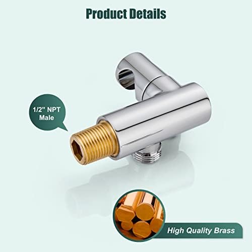 Handheld Showerhead Sprayer with Vintage Design