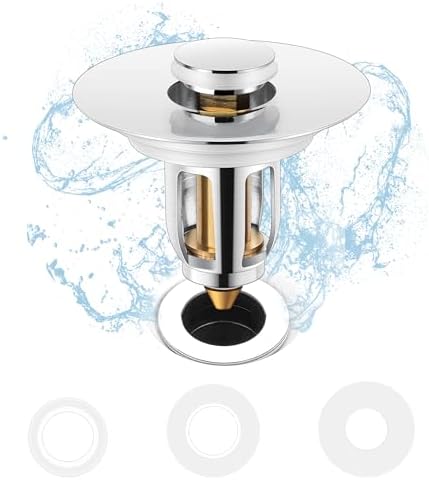 HeroGo Universal Sink Drain Stopper for Bathroom Bathtub