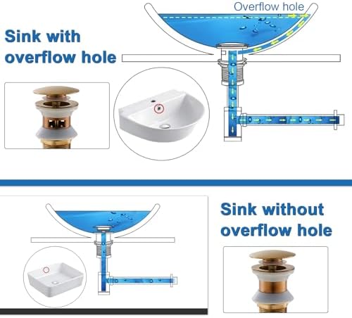 Adjustable 1-14 Bath Sink P-Trap Complete Set