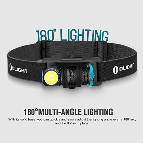OLIGHT Prowess USB-C Rechargeable Bidirectional Flashlight Bundle with Perun 2 Mini Headlamp
