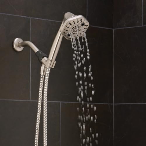 Oxygenics PowerSelect Brushed Nickel Handheld Shower Head 175 GPM