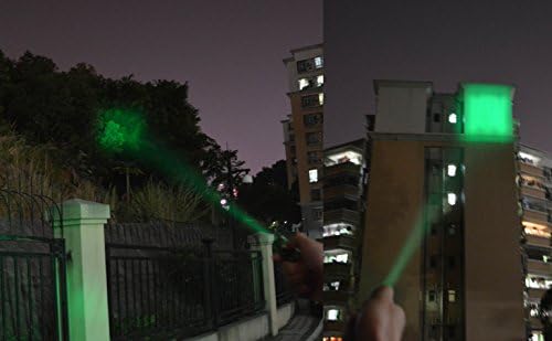 Scalable Green LED Flashlight Torch with 3 Modes for Night Detection