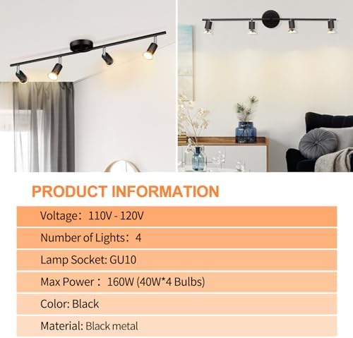 Modern LED Track Lighting Kit for Home Use