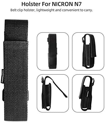 NICRON N7 Holster for Flashlight Headband Adjustable Clip Case