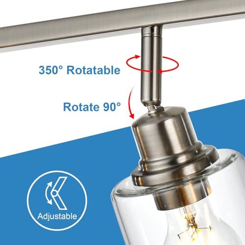 TULUCE Modern Track LightingFixture Ceiling 5 Light