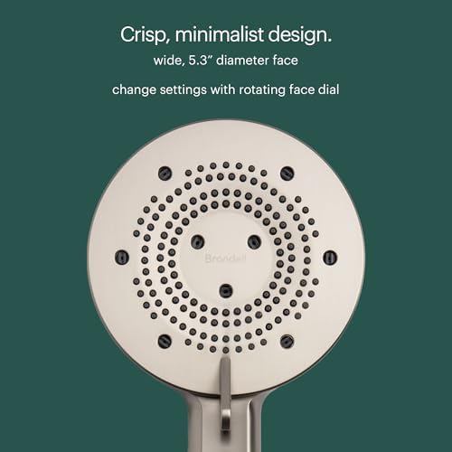 Brondell Nebia Yuba HaloNetic 60 Magnetic Handheld Shower Head