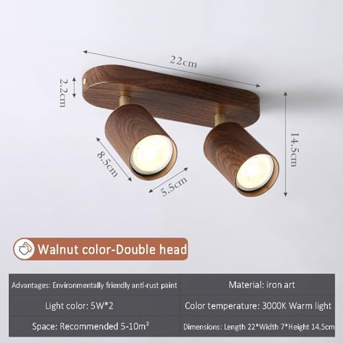 Compact Track Lighting Kit with 2-3 Adjustable LED Lights