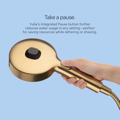 Brondell Nebia Yuba HaloNetic 60 Magnetic Handheld Shower Head