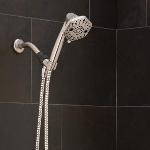 Oxygenics PowerSelect Brushed Nickel Handheld Shower Head 175 GPM