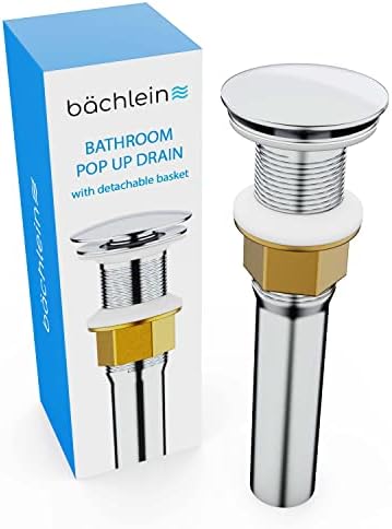 German bathroom sinkDrain no overflow pop up characteristic