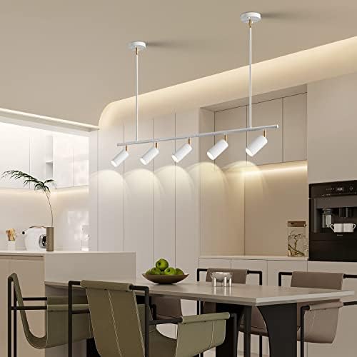 5-Light LED Track Lighting Kit for Living RoomKitchenDining RoomBedroomBar