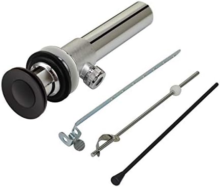 Purelux Bathroom Sink Drain Stopper Assembly Matte Black Finish