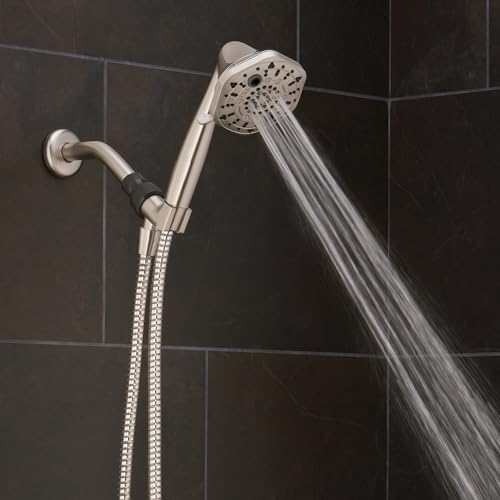 Oxygenics PowerSelect Brushed Nickel Handheld Shower Head 175 GPM