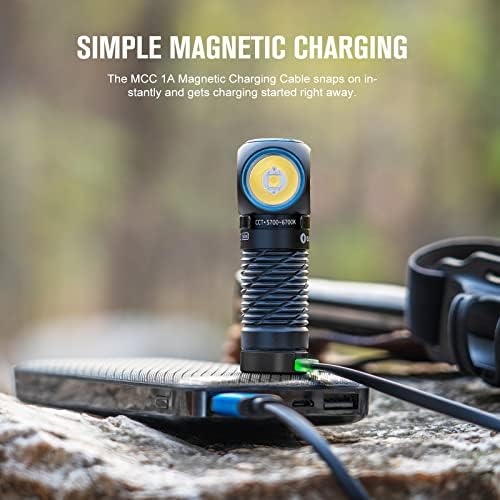 OLIGHT Prowess USB-C Rechargeable Bidirectional Flashlight Bundle with Perun 2 Mini Headlamp