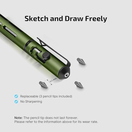 OLIGHT 300 Lumens Dual Source Rechargeable EDC Flashlight with Pen Pencil Tip
