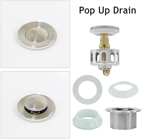 Premium Anti-Clogging Bathroom Sink Drain