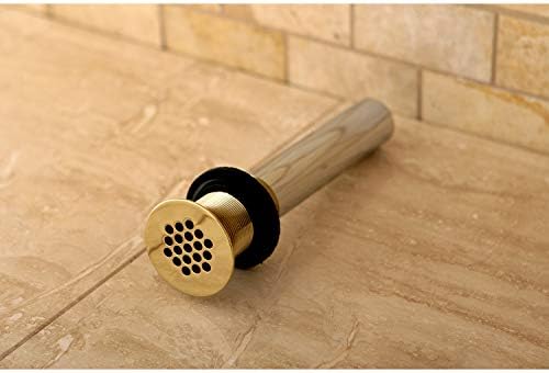 Kingston Brass 19-Hole Grid Fauceture for Vessel Sink Polished Brass