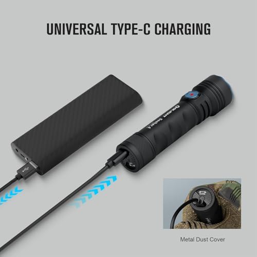 OLIGHT Seeker 4 Rechargeable Handheld Flashlight Bundle
