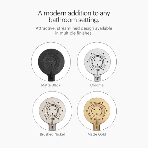 Brondell Nebia Yuba HaloNetic 60 Magnetic Handheld Shower Head